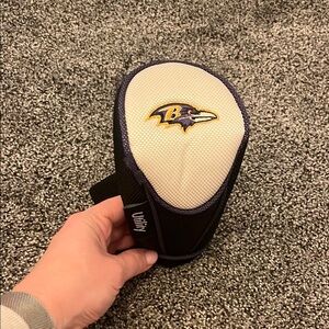 NFL Ravens Utility Armrest Cover - Black and White